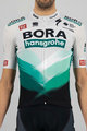 SPORTFUL Cyklistický dres s krátkým rukávem - BORA HANSGROHE 2021 - šedá/zelená