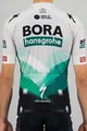 SPORTFUL Cyklistický dres s krátkým rukávem - BORA HANSGROHE 2021 - šedá/zelená