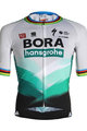 SPORTFUL Cyklistický dres s krátkým rukávem - BORA HANSGROHE 2021 - šedá/zelená