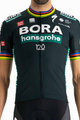 SPORTFUL Cyklistický dres s krátkým rukávem - BORA HANSGROHE 2021  - šedá/zelená