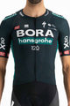 SPORTFUL Cyklistický dres s krátkým rukávem - BORA HANSGROHE 2021 - zelená/černá