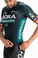 SPORTFUL Cyklistický dres s krátkým rukávem - BORA HANSGROHE 2021 - zelená/černá