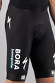 SPORTFUL Cyklistické kalhoty krátké s laclem - BORA HANSGROHE 2021 - černá