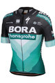 SPORTFUL Cyklistický dres s krátkým rukávem - BORA HANSGROHE 2019 - zelená/černá