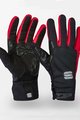 SPORTFUL Cyklistické rukavice dlouhoprsté - WS ESSENTIAL 2 - červená/černá