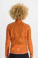 SPORTFUL Cyklistická větruodolná bunda - HOT PACK EASYLIGHT W - oranžová