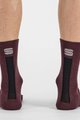 SPORTFUL Cyklistické ponožky klasické - MERINO WOOL 18 - bordó