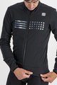 SPORTFUL Cyklistická zateplená bunda - TEMPO - černá