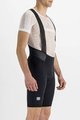 SPORTFUL Cyklistické kalhoty krátké s laclem - TOTAL COMFORT - černá