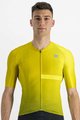 SPORTFUL Cyklistický dres s krátkým rukávem - BOMBER - žlutá