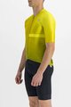 SPORTFUL Cyklistický dres s krátkým rukávem - BOMBER - žlutá
