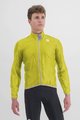 SPORTFUL Cyklistická větruodolná bunda - HOT PACK EASYLIGHT - žlutá