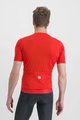 SPORTFUL Cyklistický dres s krátkým rukávem - MATCHY - červená