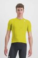 SPORTFUL Cyklistický dres s krátkým rukávem - MATCHY - žlutá