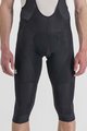SPORTFUL Cyklistické kalhoty krátké s laclem - NEO BIBKNICKER 3/4 - černá