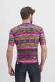SPORTFUL Cyklistický dres s krátkým rukávem - GLITCH BOMBER - zelená