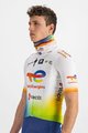 SPORTFUL Cyklistický nákrčník - TOTAL ENERGIES 2022 - oranžová/bílá/modrá/žlutá