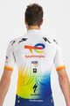 SPORTFUL Cyklistická vesta - TOTAL ENERGIES 2022 - oranžová/modrá/žlutá/bílá