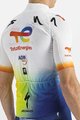 SPORTFUL Cyklistická vesta - TOTAL ENERGIES 2022 - oranžová/modrá/žlutá/bílá