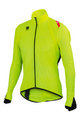 SPORTFUL Cyklistická větruodolná bunda - HOT PACK 5 - žlutá