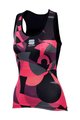 SPORTFUL Cyklistický dres bez rukávů - PRIMAVERA LADY - růžová/černá