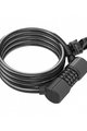 SYNCROS zámek na kolo - MASSET COIL LOCK - černá