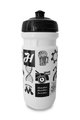 Cyklistická láhev na vodu - 550 ml - černá/bílá