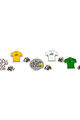 TDF ostatní - - multicolor - žlutá/bílá/zelená