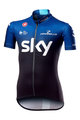 CASTELLI Cyklistický dres s krátkým rukávem - TEAM SKY KID 2019  - černá/bílá/modrá