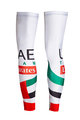 Cyklistické návleky po celé délce nohy - UAE 2019  - červená/bílá/zelená/černá