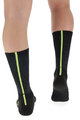 UYN Cyklistické ponožky klasické - AERO WINTER  - zelená/černá