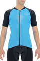 UYN Cyklistický dres s krátkým rukávem - BIKING GRANFONDO - modrá/černá