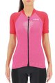 UYN Cyklistický dres s krátkým rukávem - GRANFONDO LADY - růžová