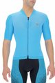 UYN Cyklistický dres s krátkým rukávem - BIKING AIRWING - modrá