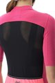 UYN Cyklistický dres s krátkým rukávem - LIGHTSPEED LADY - růžová/černá