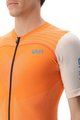 UYN Cyklistický dres s krátkým rukávem - BIKING GARDA - oranžová