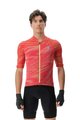UYN Cyklistický dres s krátkým rukávem - BIKING WAVE - černá/červená