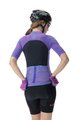 UYN Cyklistický dres s krátkým rukávem - BIKING WAVE LADY - fialová