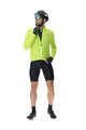 UYN Cyklistická větruodolná bunda - ULTRALIGHT WIND - žlutá