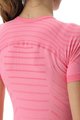 UYN Cyklistické triko s krátkým rukávem - MOTYON LADY - růžová