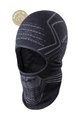 UYN Cyklistická kukla - FUSYON MERINO - černá/šedá