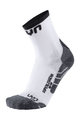 UYN Cyklistické ponožky klasické - SUPERLEGGERA - černá/bílá