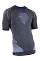 UYN Cyklistické triko s krátkým rukávem - EVOLUTYON - šedá/modrá