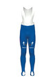 Cyklistické kalhoty dlouhé s laclem - QUICKSTEP 20 WINTER - modrá