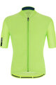 SANTINI Cyklistický dres s krátkým rukávem - COLORE PURO - světle zelená