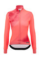 SANTINI Cyklistický dres s dlouhým rukávem zimní - PURE DYE - růžová