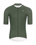 HOLOKOLO Cyklistický krátký dres a krátké kalhoty - ELEVATE - béžová/zelená