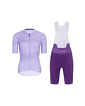 RIVANELLE Cyklistický krátký dres a krátké kalhoty - GLAMOR - fialová