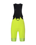 RIVANELLE Cyklistický krátký dres a krátké kalhoty - ELEVATE - žlutá/černá/ivory