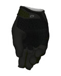 ALÉ Cyklistické rukavice dlouhoprsté - MTB FANGO - černá